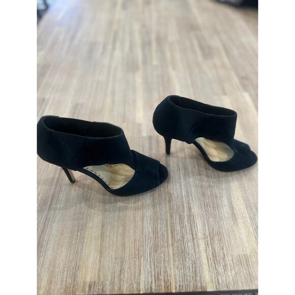 Coach Marselle black suede heels - Size 8 - Picture 2 of 9
